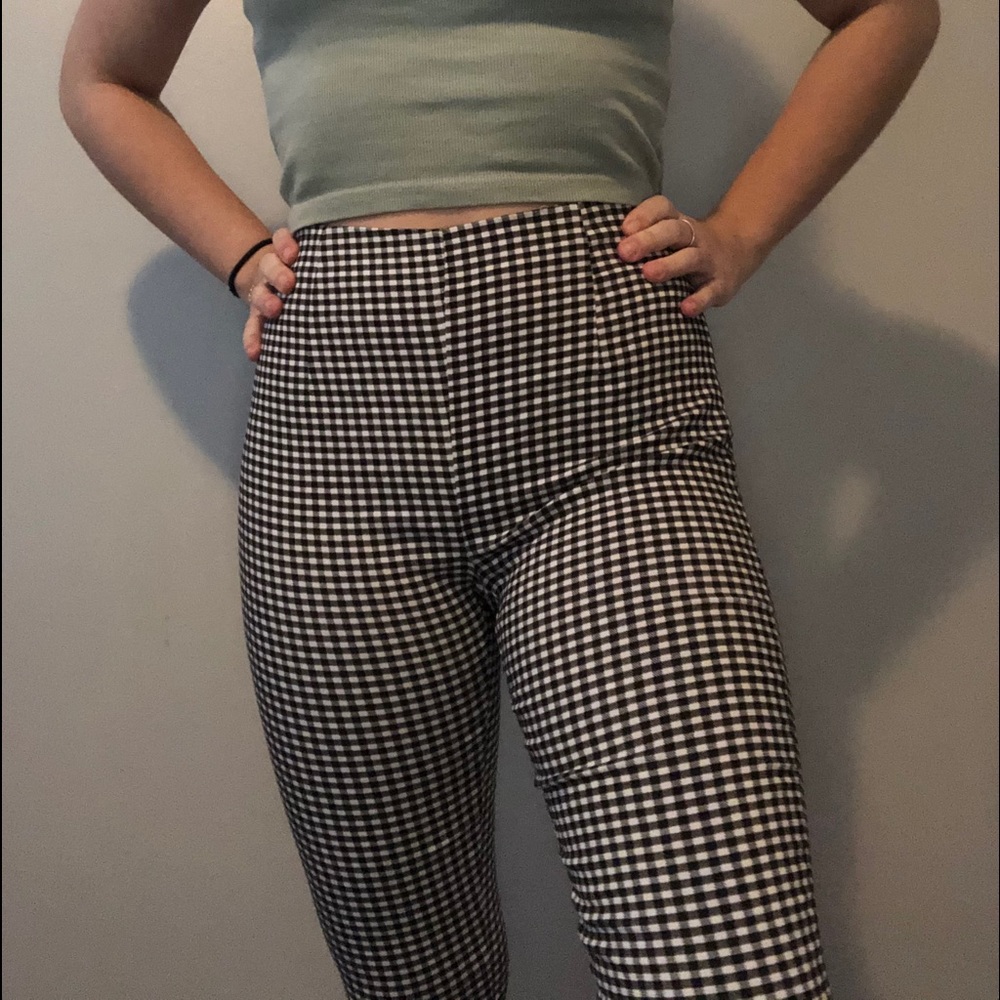 plaid pants